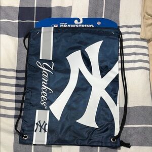 FOCO New York Yankees Drawstring Bag Backpack new with tags